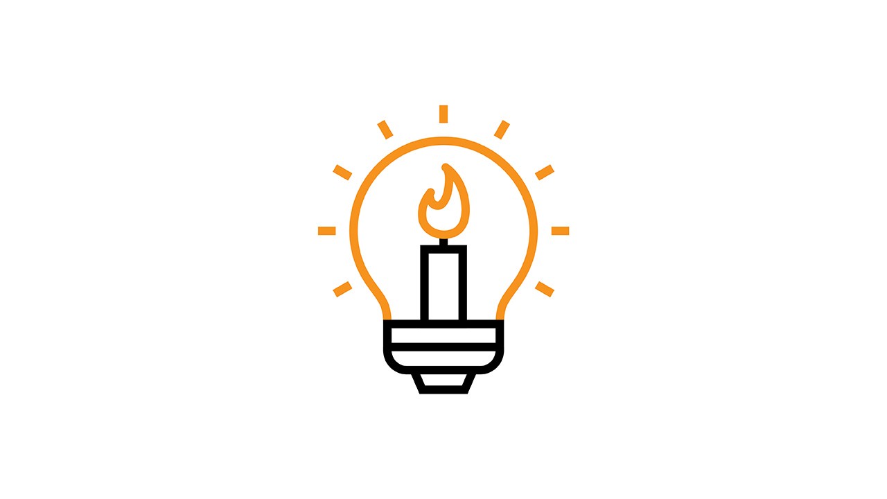 Lightbulb pictogram